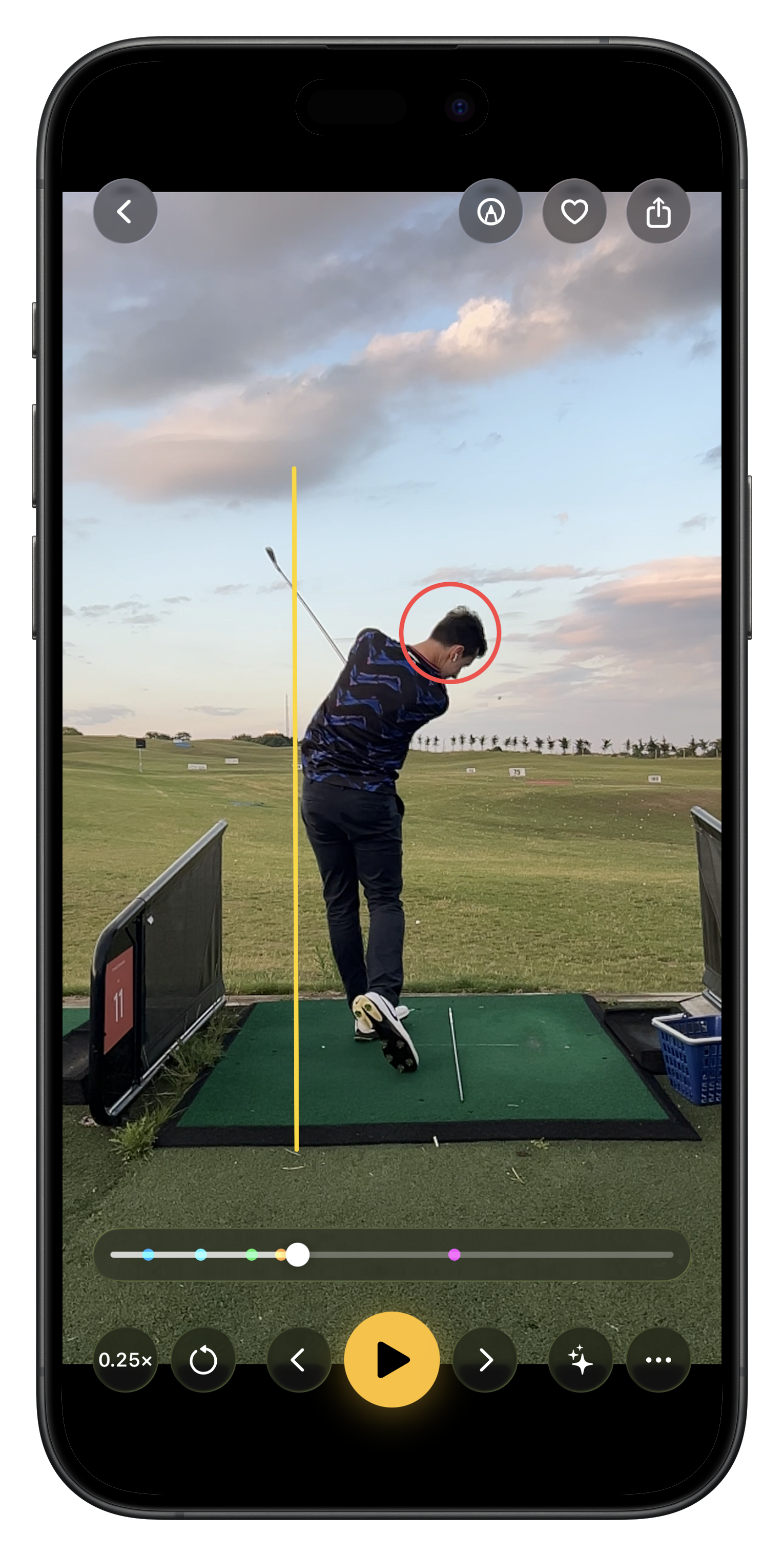 Annotated swing